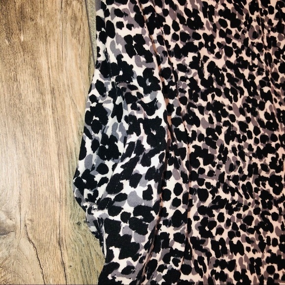 Ellen Tracy Black & White Mini Dress With Pockets - Picture 4 of 6